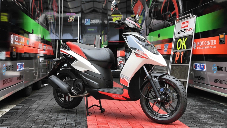 Mε το Aprilia SR 150 θα παρουσιαστεί η μάρκα στην Ινδία