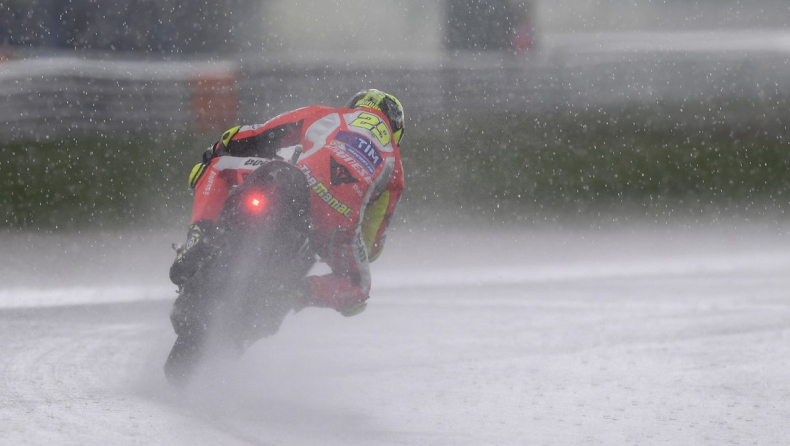 Πρόωρο τέλος λόγω βροχής, 1ος ο Iannone