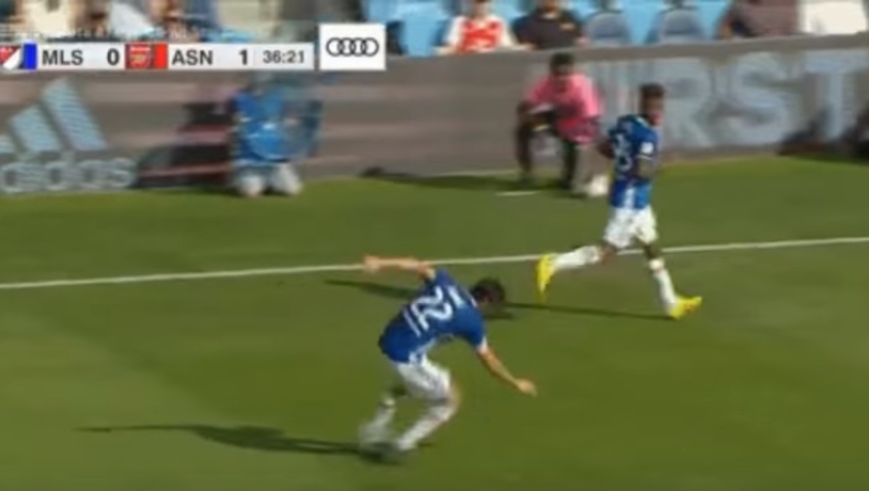 Απίστευτη τούμπα ο Κακά! (vid)