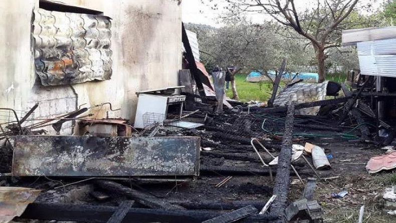 56χρονος στον Πύργο, μέθυσε και «για το καλό», έκαψε το σπίτι του (pics)