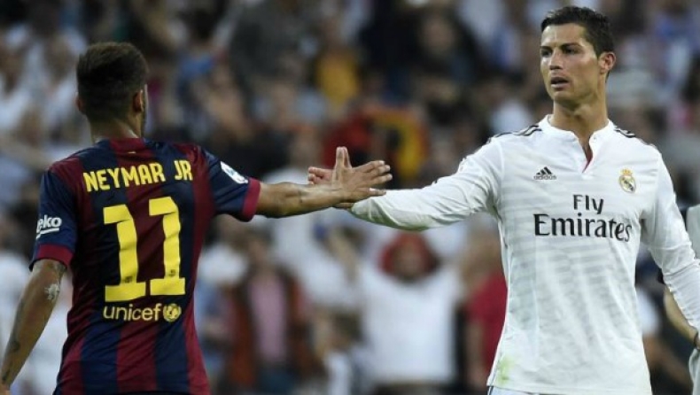 Νεϊμάρ: «Πιο κοντά στην Χρύση Μπάλα ο Ρονάλντο»