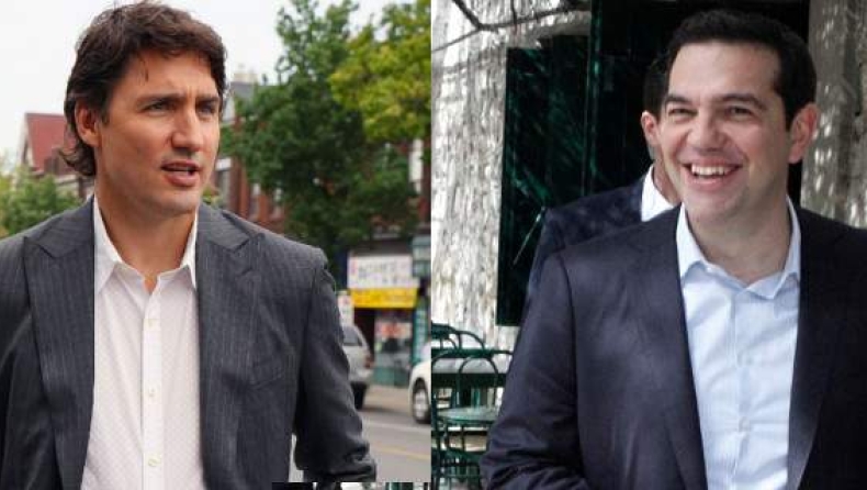 Ο διάλογος των Τριντό, Τσίπρα στα ελληνικά