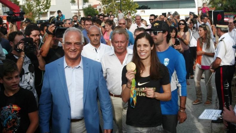 Αποθέωση για Στεφανίδη και στην Παλλήνη