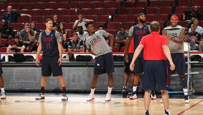 Τα παιδία (της Team USA) παίζει (vid)