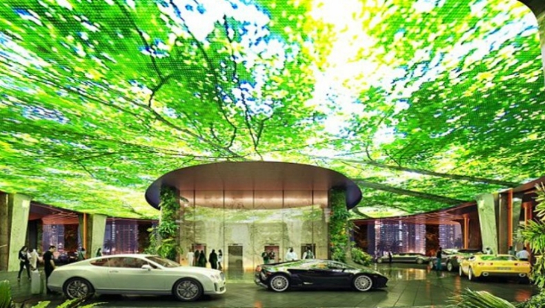 Το μοναδικό ξενοδοχείο στον κόσμο με τροπικό δάσος (pics)