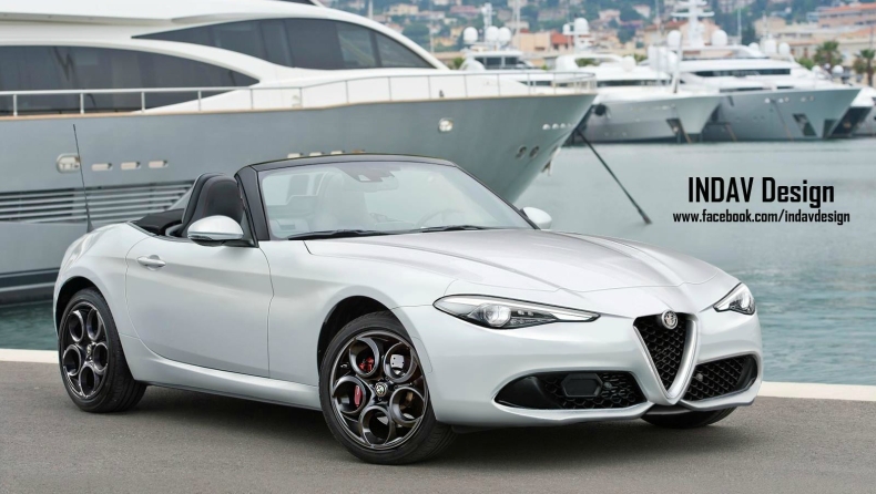 H Alfa Romeo Giulia έγινε... Spider!