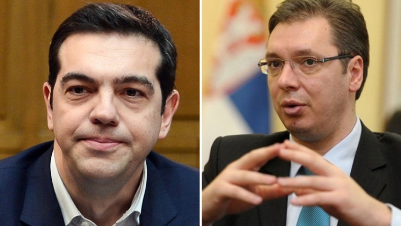 Τηλεφωνική επικοινωνία Τσίπρα με Βούτσιτς