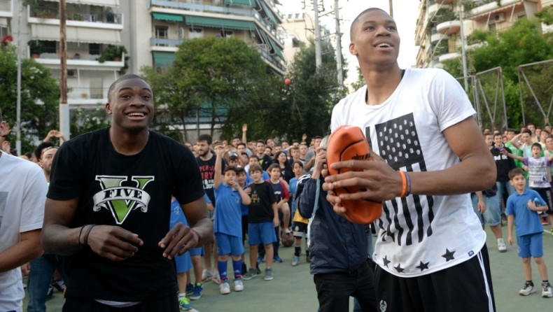 Το εκπληκτικό video των Antetokounbros! (vid)