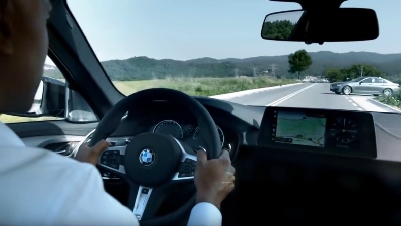 Πάει και μόνη της η νέα BMW Σειρά 5 (video)