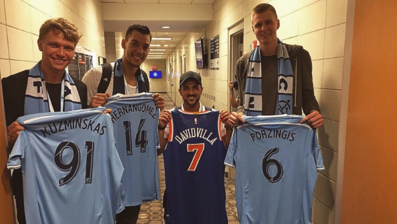 Ο Πορζίνγκις παίζει μεγάλη... μπάλα! (pic & vid)