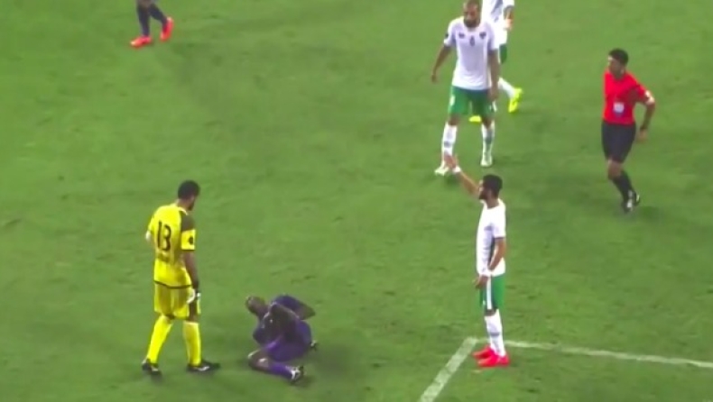 Τερματοφύλακας... δολοφόνος στα Εμιράτα! (vid)