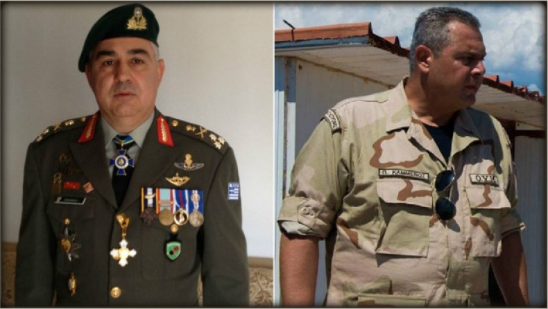 Επίθεση στον Καμμένο από στρατηγό για την εμφάνιση με στολή ΟΥΚ (pics)