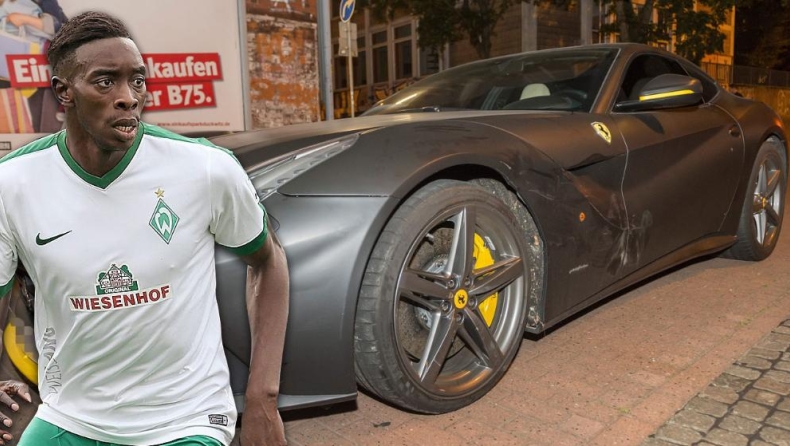 Τράκαρε τη Ferrari o Γιαταμπαρέ