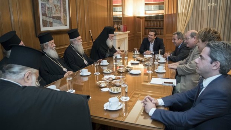 Τι συζητήθηκε στο Μαξίμου μεταξύ Τσίπρα και Ιερώνυμου