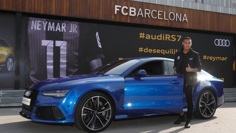 Με νέα Audi «βολτάρει» η Μπάρτσα