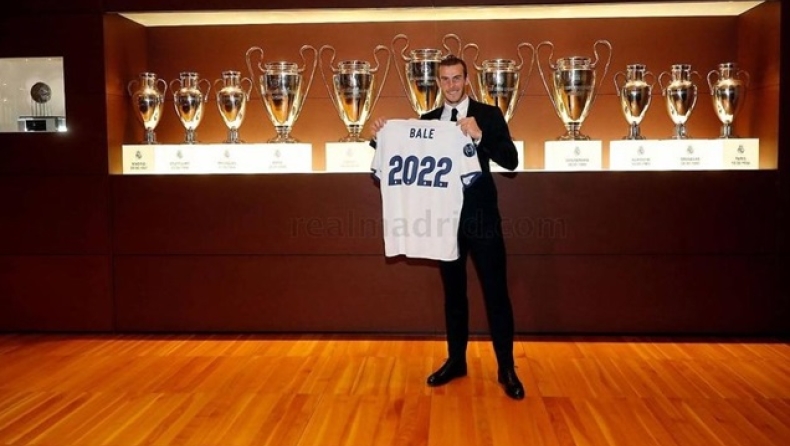 Η Ρεάλ Μαδρίτης ανανέωσε με τον Μπέιλ ως το 2022