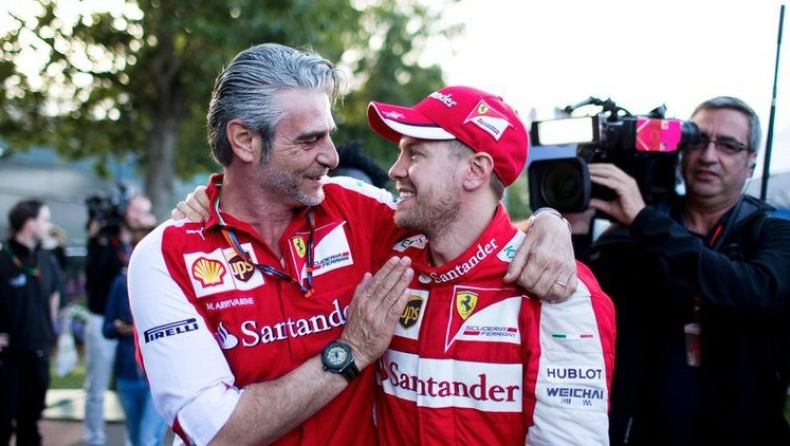 Αριβαμπένε: «Ο Φέτελ πρέπει να κερδίσει τη θέση του στη Ferrari»