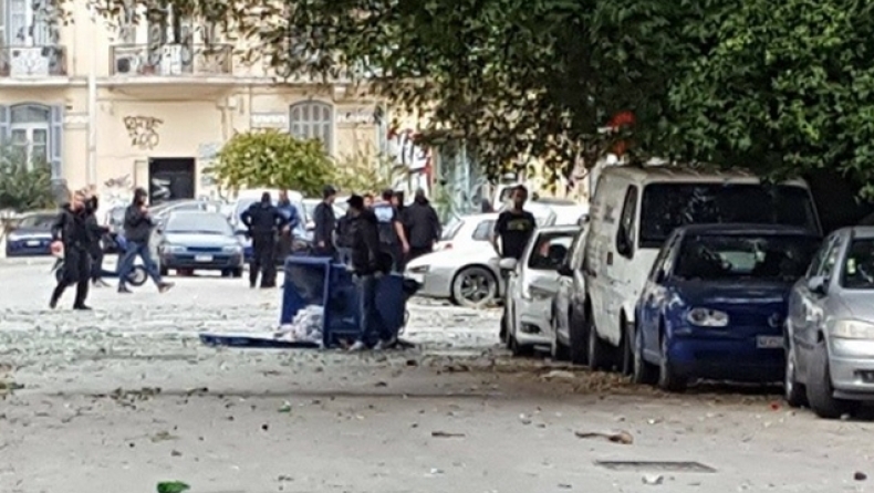 Eπεισόδια στη Θεσσαλονίκη! (vid)