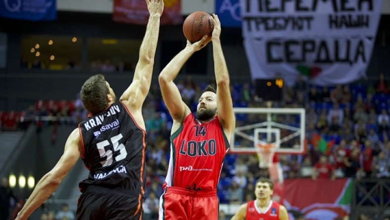 Λοκομοτίβ Κουμπάν - Βαλένθια 64-73 (vid)