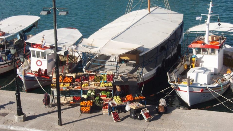 Παρελθόν τα καΐκια-μανάβικα της Αίγινας