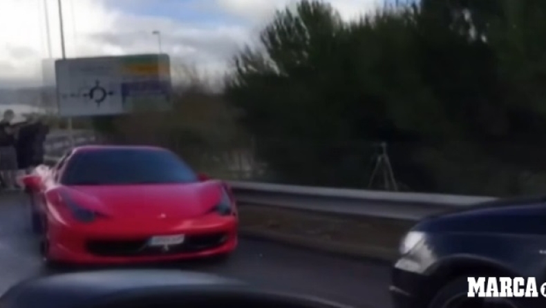 Τράκαρε τη Ferrari ο Νεϊμάρ(vid)