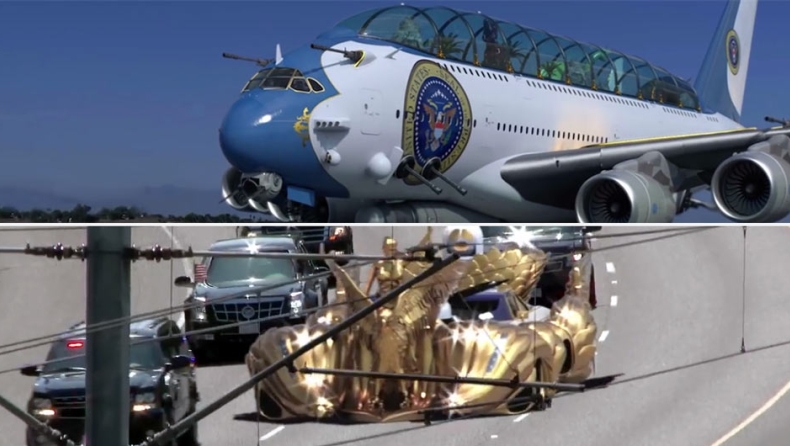 Ακρότητες εμπνευσμένες απ' τον Τραμπ (video)