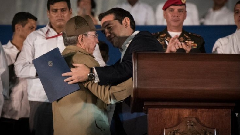 Τι είπαν Αλέξης Τσίπρας - Ραούλ Κάστρο