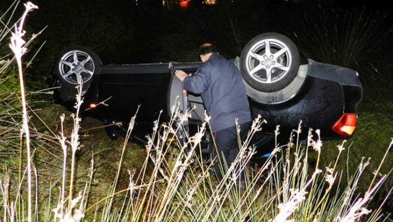 Σοβαρό τροχαίο στην Λευκάδα από οδηγό χωρίς δίπλωμα