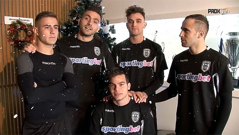 Ασπρόμαυρες ευχές με κάτι από bloopers (vid)