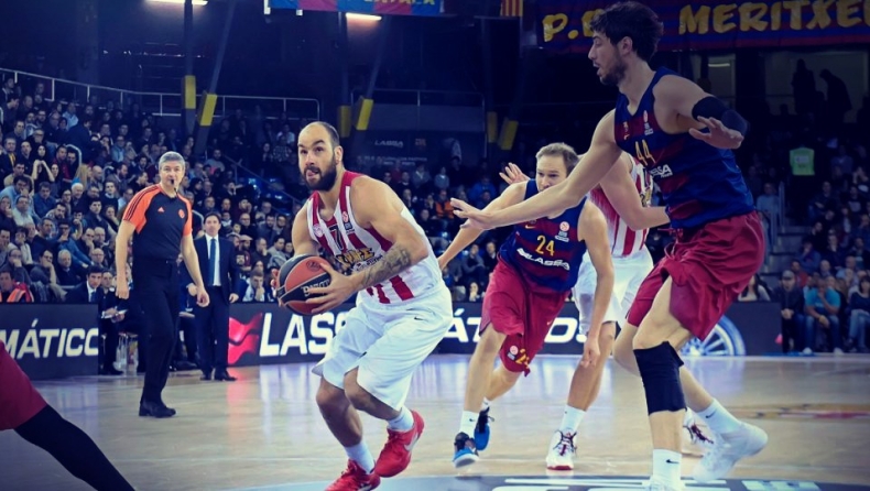 Δεύτερη φορά που χάνει ματς στην Βαρκελώνη ο Σπανούλης