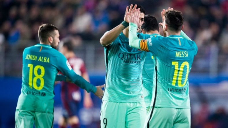 Εϊμπάρ – Μπαρτσελόνα 0-4