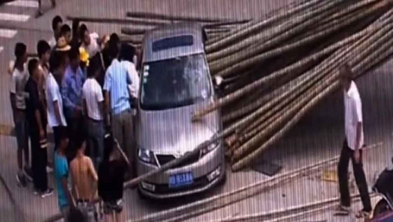 Γλίτωσαν το σούβλισμα από θαύμα (video)