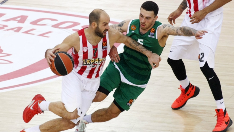 Χωρίς Σπανούλη με Κύμη ο Ολυμπιακός