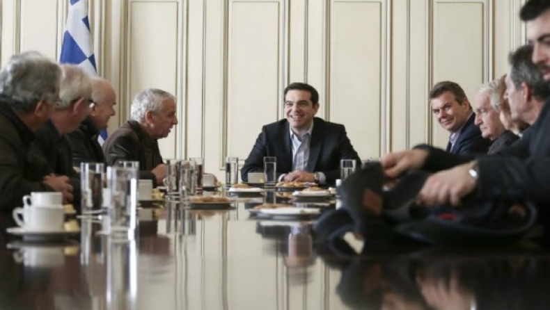Συναντήθηκε με τους συνταξιούχους ο Πρωθυπουργός