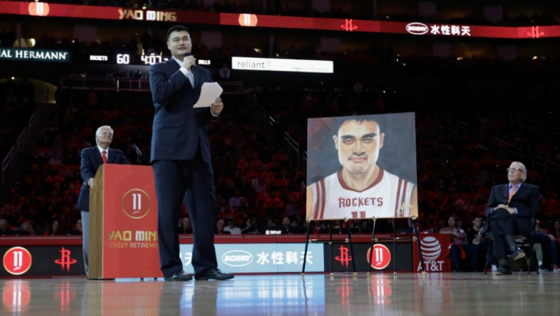 Οι Ρόκετς απέσυραν τη φανέλα του Μινγκ! (vid)