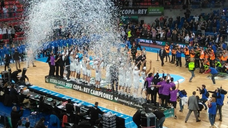 Η απονομή και οι πανηγυρισμοί της Ρεάλ! (vids)