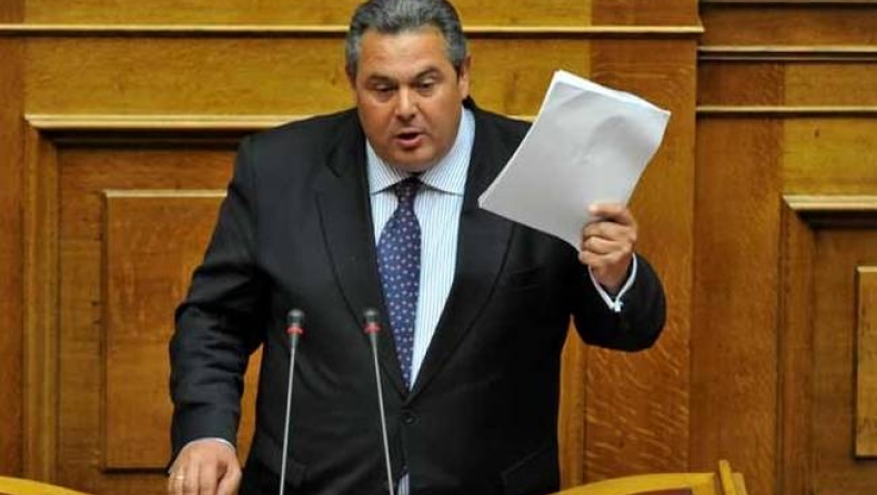 Ο Καμμένος απηύθυνε έκκληση για εθνική ομοψυχία