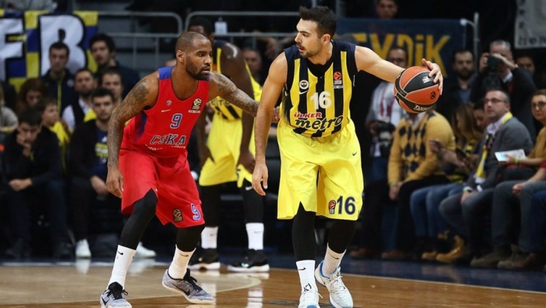 Φενέρμπαχτσε - ΤΣΣΚΑ Μόσχας 77-71 (vid)