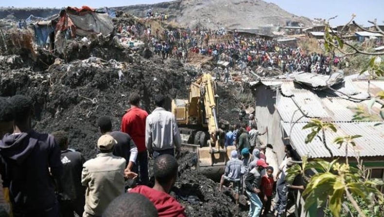 65 νεκροί στην Αιθιοπία από κατολίσθηση σε χωματερή της Αντίς Αμπέμπα