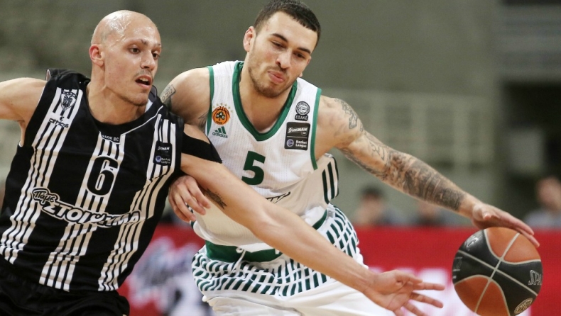 Παναθηναϊκός - ΠΑΟΚ 102-58