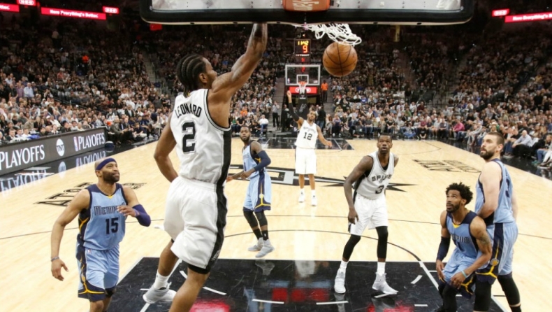 Φο-βε-ρό κάρφωμα από τον Λέοναρντ! (vid)