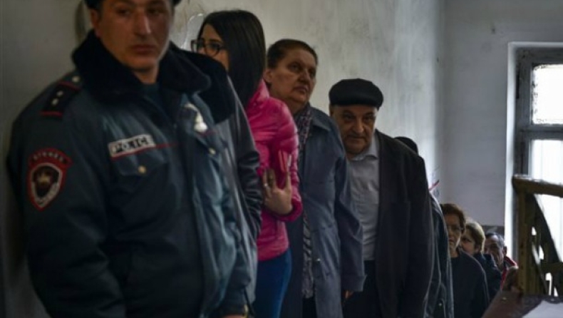 Αρμενία: Το κυβερνητικό κόμμα προηγείται με 46% στα exit polls