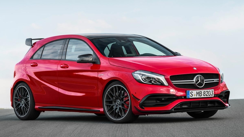 Πάνω από 400 ίπποι για τη νέα Mercedes A 45 AMG