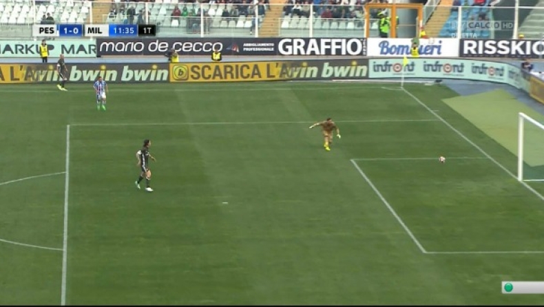 Πεσκάρα - Μίλαν 1-1