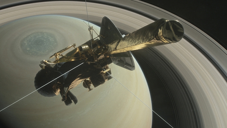 Βουτιά στον Κρόνο και στους δακτυλίους του έκανε το διαστημικό σκάφος "Cassini"