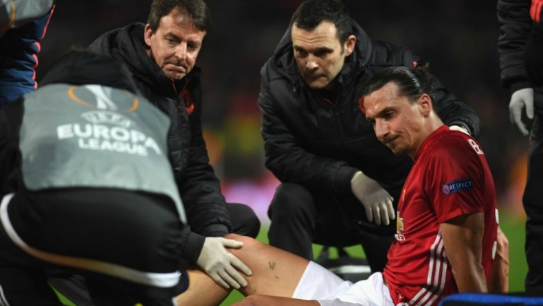 Τέλος η σεζόν για τον Ζλάταν (vid)