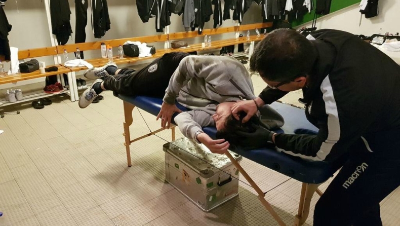 Κουτί μπύρας στο κεφάλι του Ίβιτς και διακοπή! (pics)