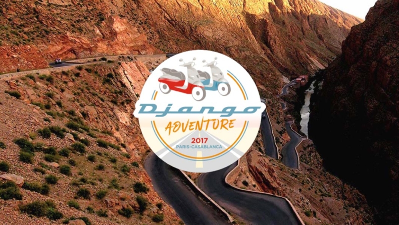 Από το Παρίσι στην Καζαμπλάνκα με scooter