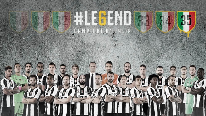 Γιουβέντους: «We are #LE6END» (vid)