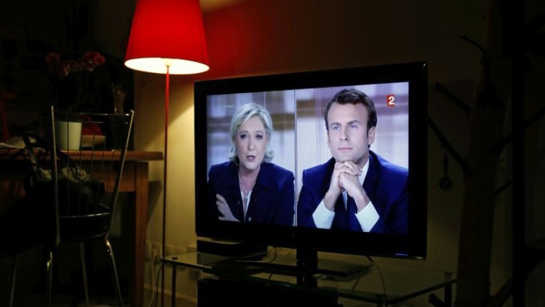 Πρωτοφανής ένταση στο ντιμπέιτ μεταξύ Μακρόν – Λεπέν